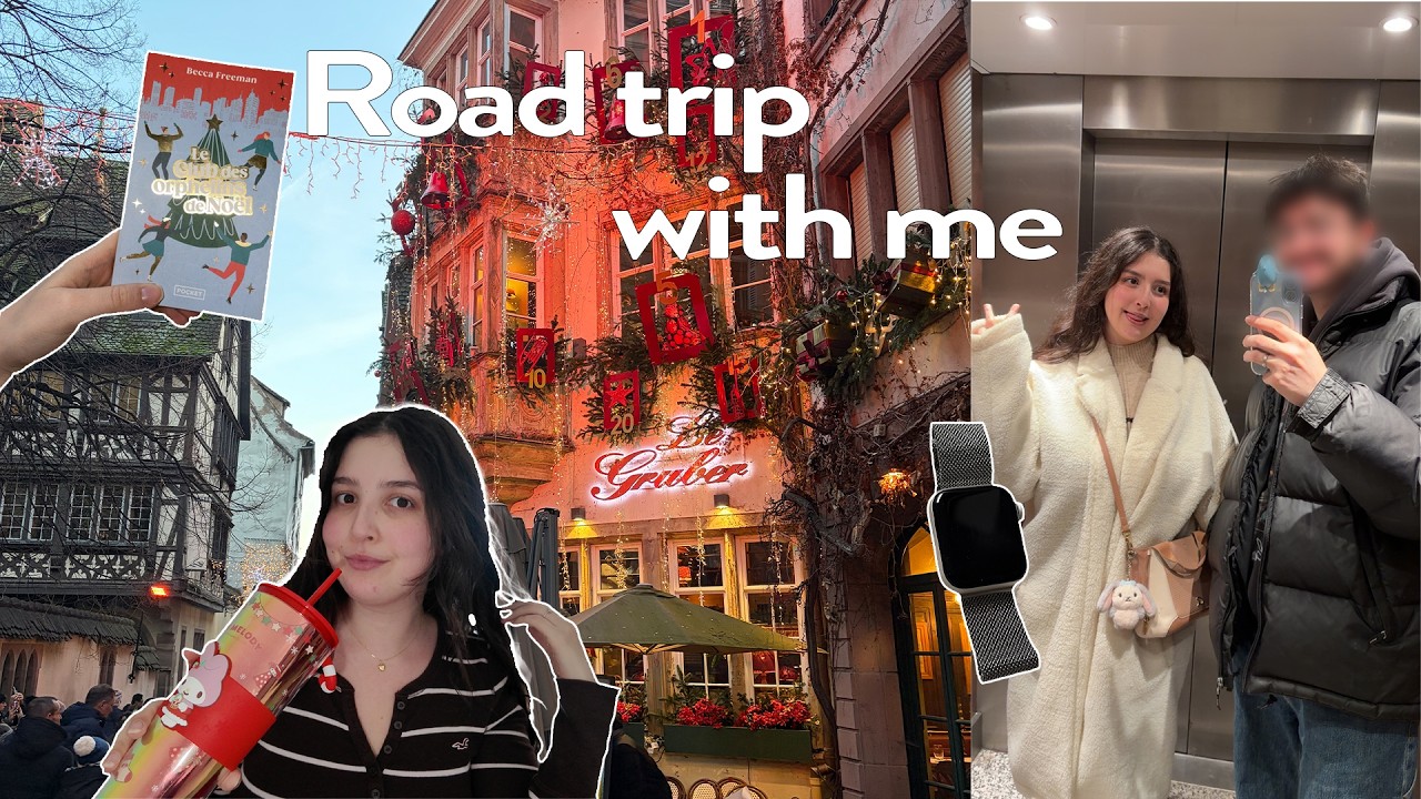 Vlog | Premier roadtrip solo et marché de Noël 🚗