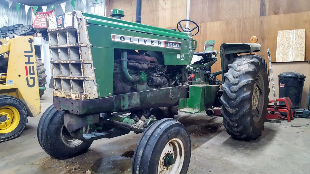 Оливер 1550 — Сборка рулевого управления