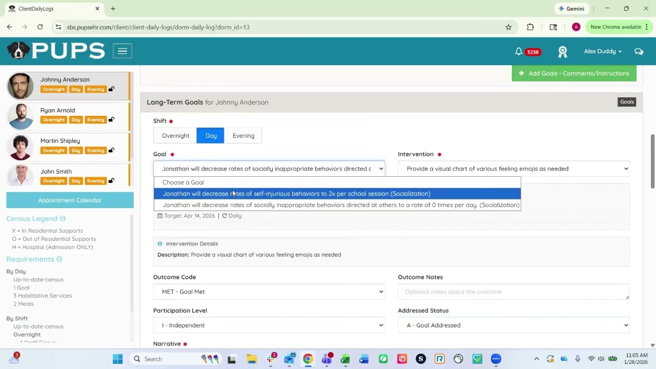 PUPS Webinar   Long Term Goals