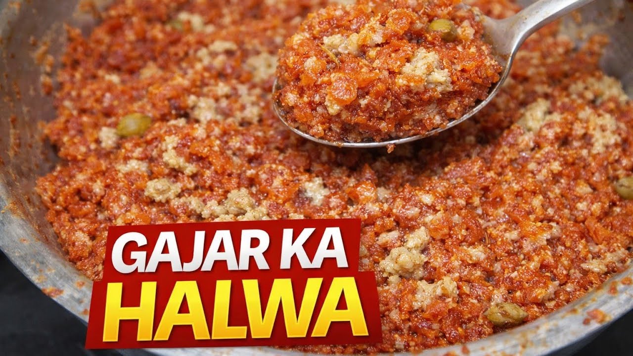 No Grating Carrot Halwa 😍 | Easy Winter Special Gajar Halwa Recipe | No Effort
