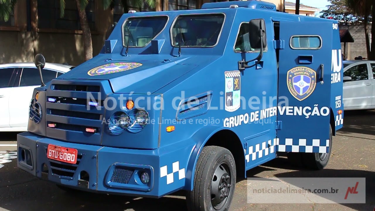 Prefeitura de Limeira entrega viatura blindada para GCM