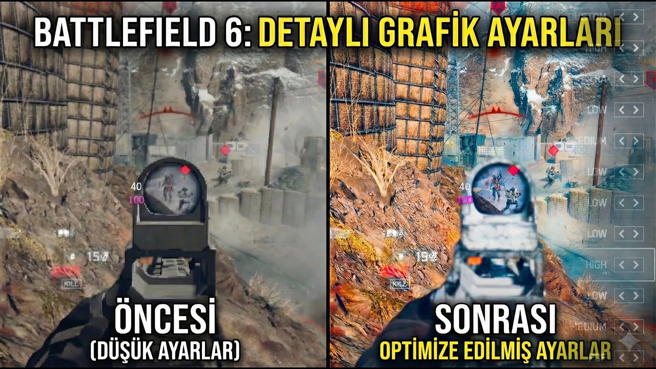 Battlefield 6 | En iyi Optimize edilmiş Ayarlar | Detaylı Grafik Ayarları