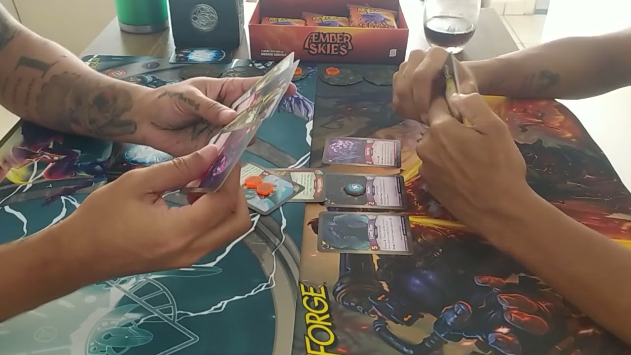 Keyforge- Primeirissima partida selado No deck list!