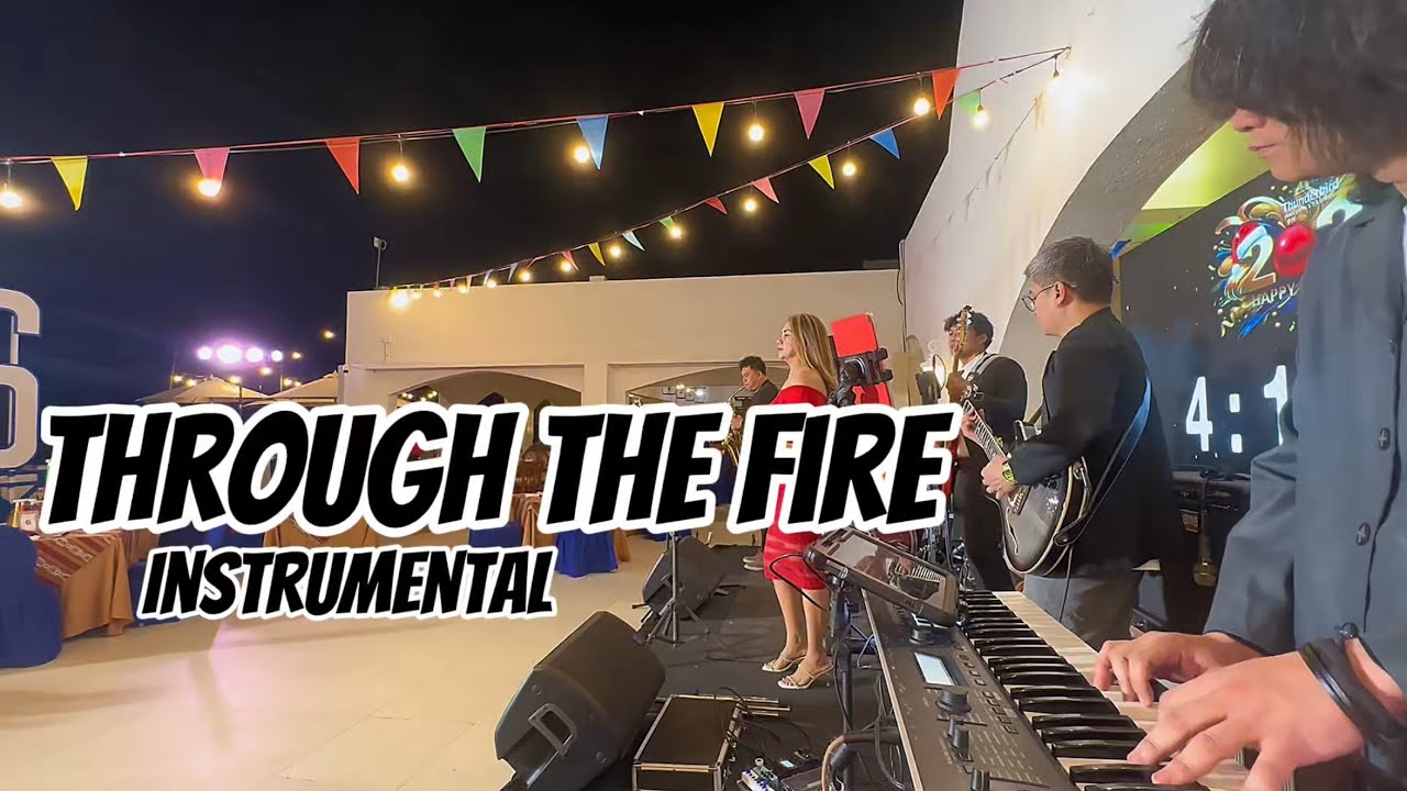 Through the Fire - Chaka Khan [Instrumental Saxophone] - Live Band Cover #music #liveband