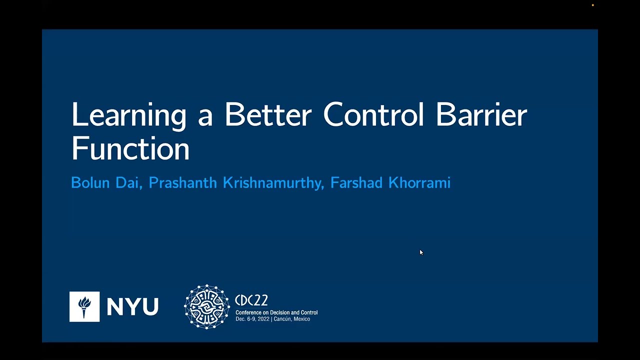 Learning a Better Control Barrier Function