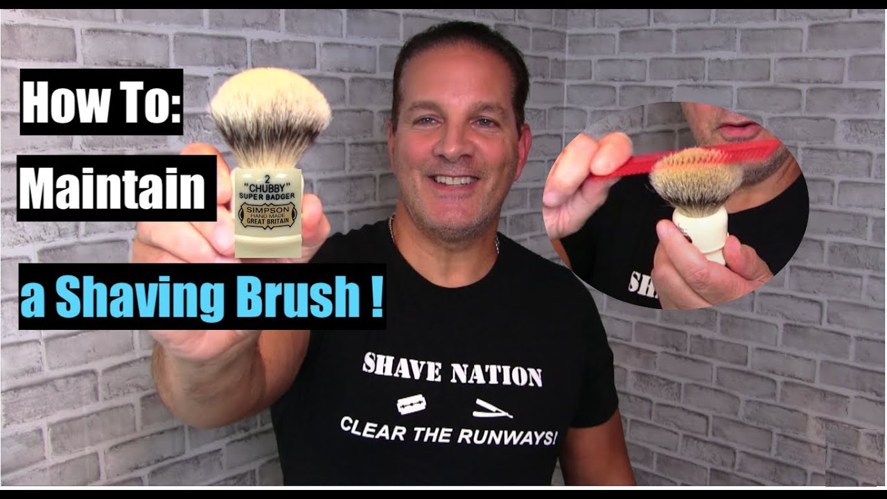 How To Take Care of a Shaving Brush