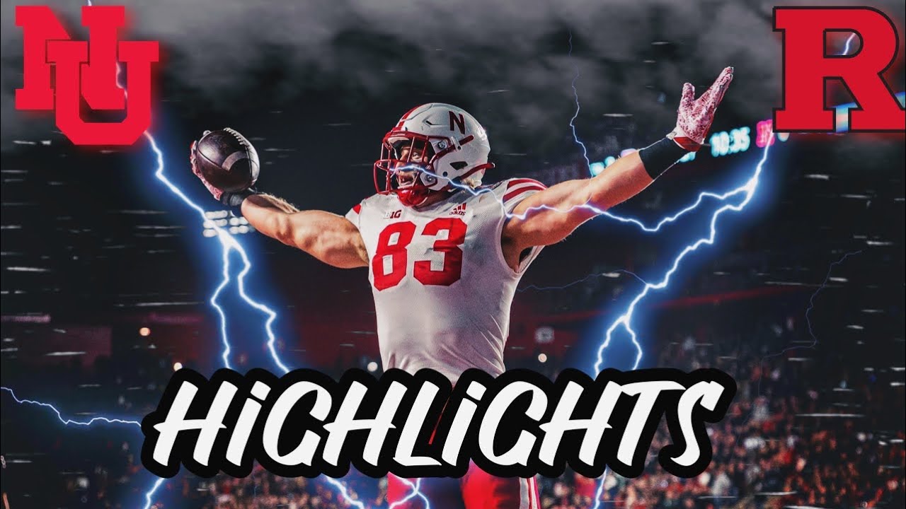 Nebraska Football vs Rutgers Highlights 2022!!