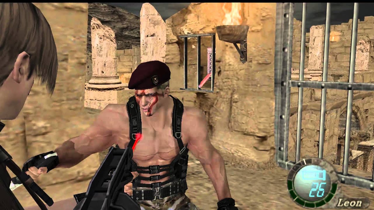 Resident evil 4 PC Español Guia Parte 40 Jack Krauser