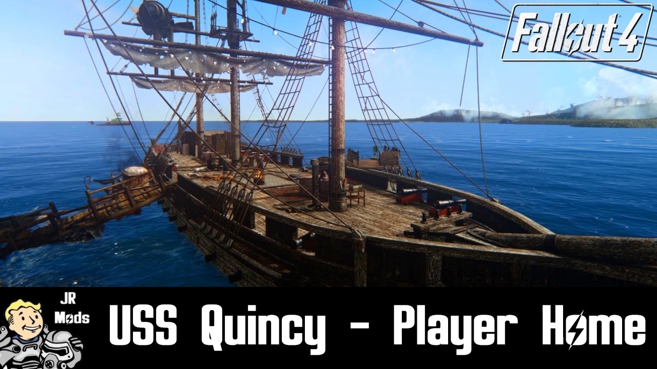 Fallout 4 Mod Showcase: USS Quincy - Minuteman Player Home