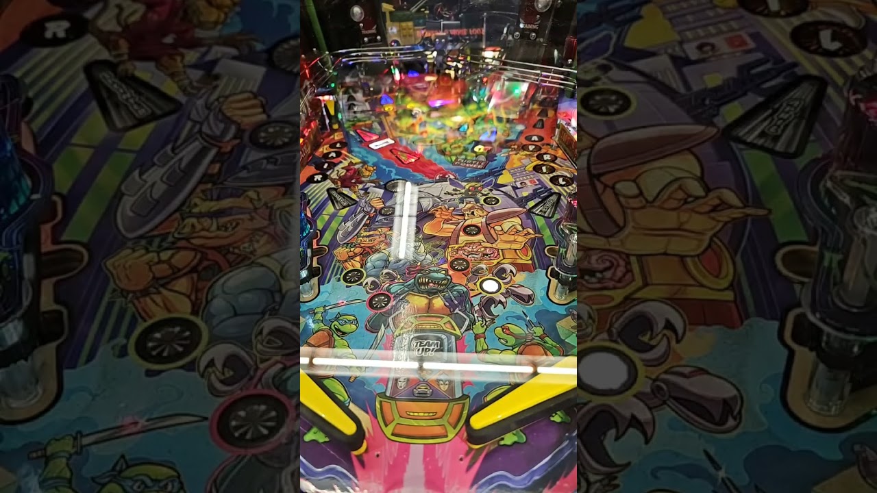 Stern TMNT Pinball Multiball #gamerfridge #pinball #stern