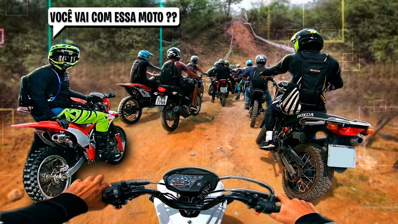 A PRIMEIRA TRILHA DA MINHA POP110i 2021 ZERO KM! (Resistiu?)