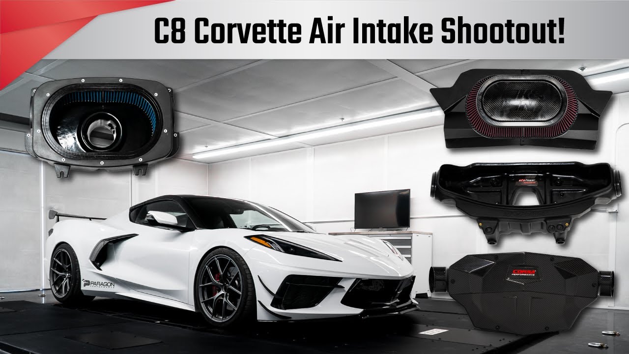 C8 Corvette Air Intake Shootout! K&N vs aFe Power vs Halltech vs Corsa | Paragon Performance