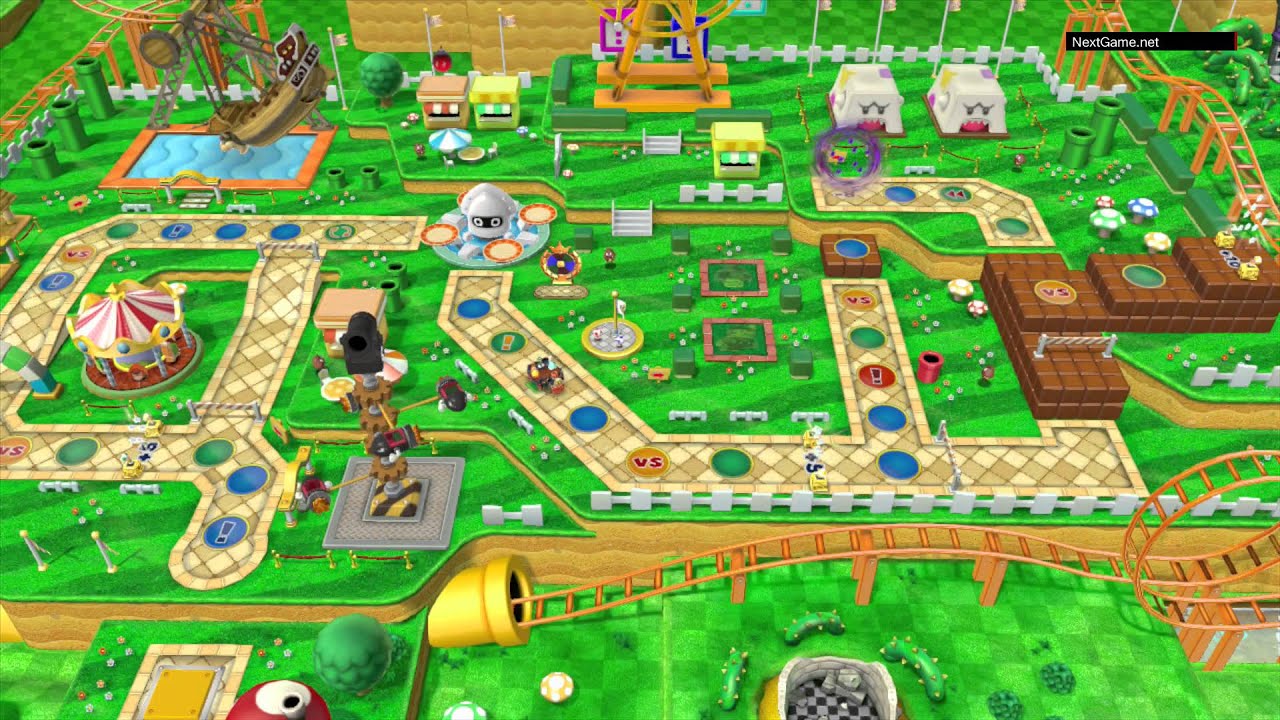 Mario Party 10 - Одиночная игра (Игра Марио) HD [1080p] (Wii U)
