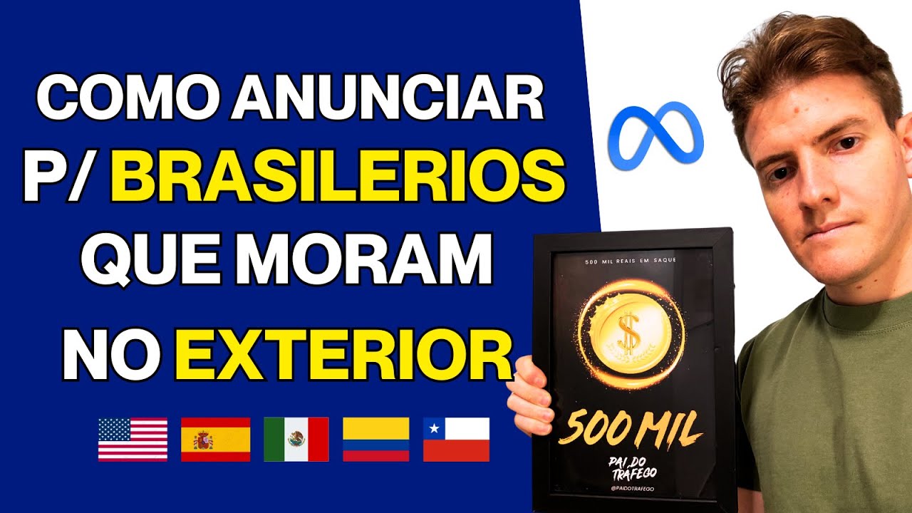 Como ANUNCIAR para BRASILEIROS que moram EXTERIOR no FACEBOOK ADS!