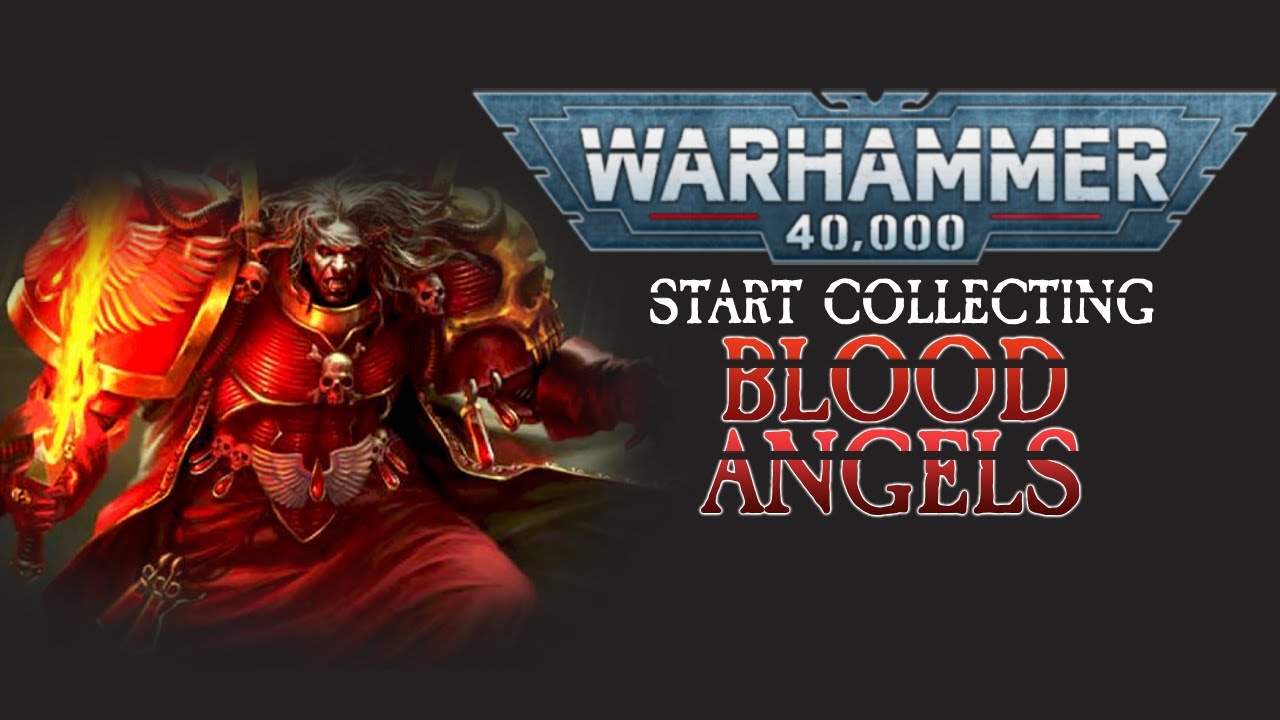 Как создать армию в Warhammer 40k — Blood Angels (2025)