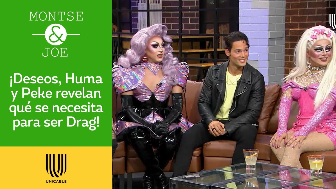 Emmanuel Palomares aplaude y reconoce el talento de las 'Drags Queens' | Montse y Joe | Unicable