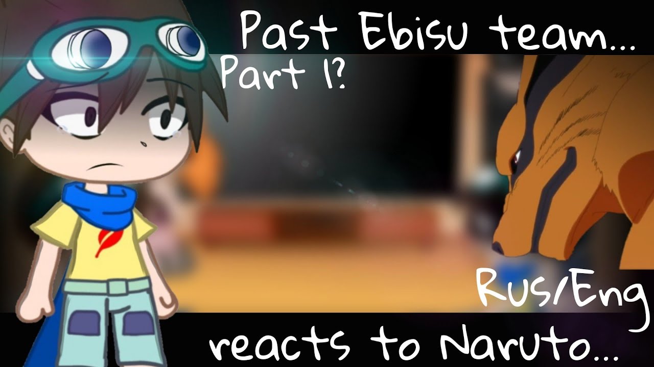 Past Ebisu team/Прошлая Команда Эбису reacts to Naruto [Rus/Eng]