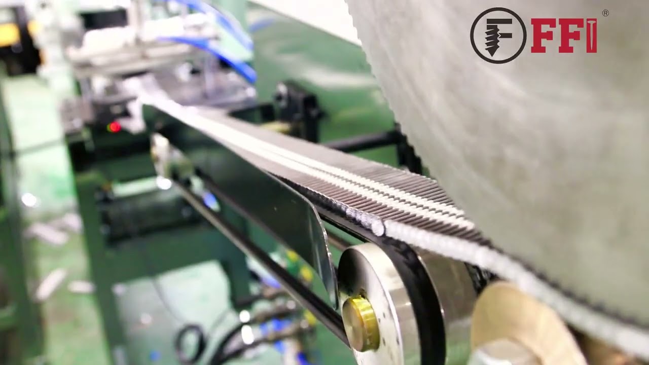 FFI     PLASTIC STRIP NAIL MAKING MACHINE