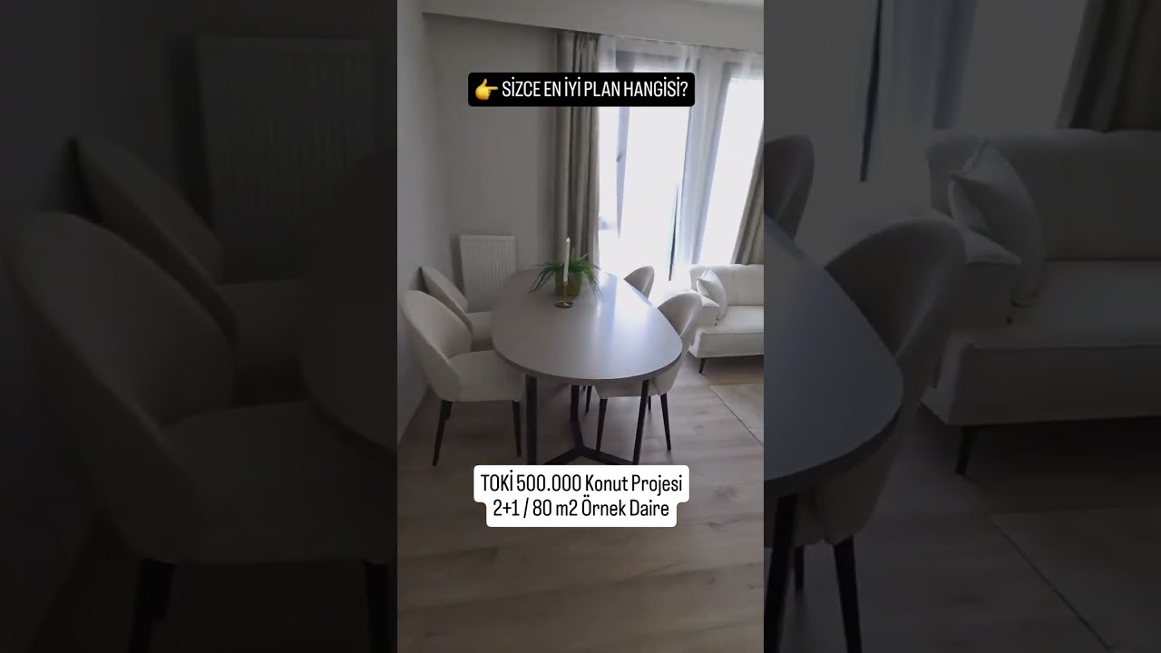 Toki &Ouml;rnek Daire 2+1 #toki #home #evturuvlog #evturu #konut #konuttv #daire #daireturu #&ouml;rnekdaire