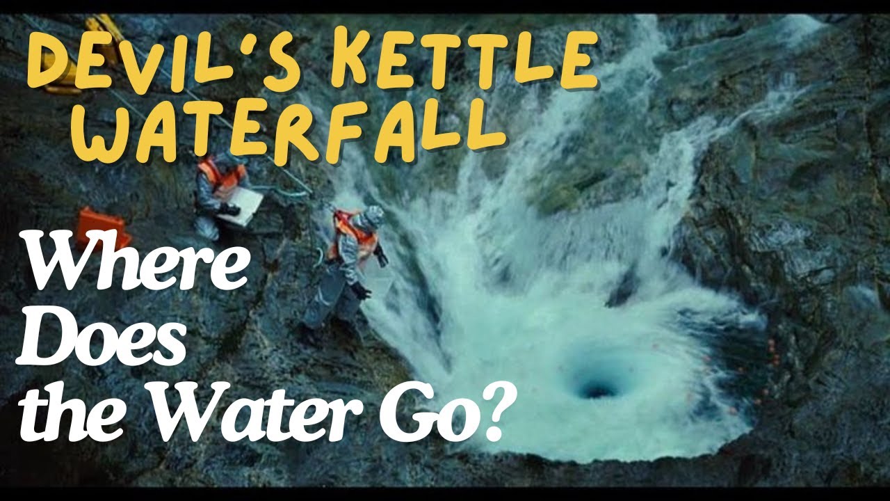 The Devil’s Kettle: The Waterfall That Swallows Water Without a Trace!
