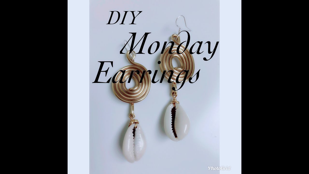 DIY MONDAY EARRINGS