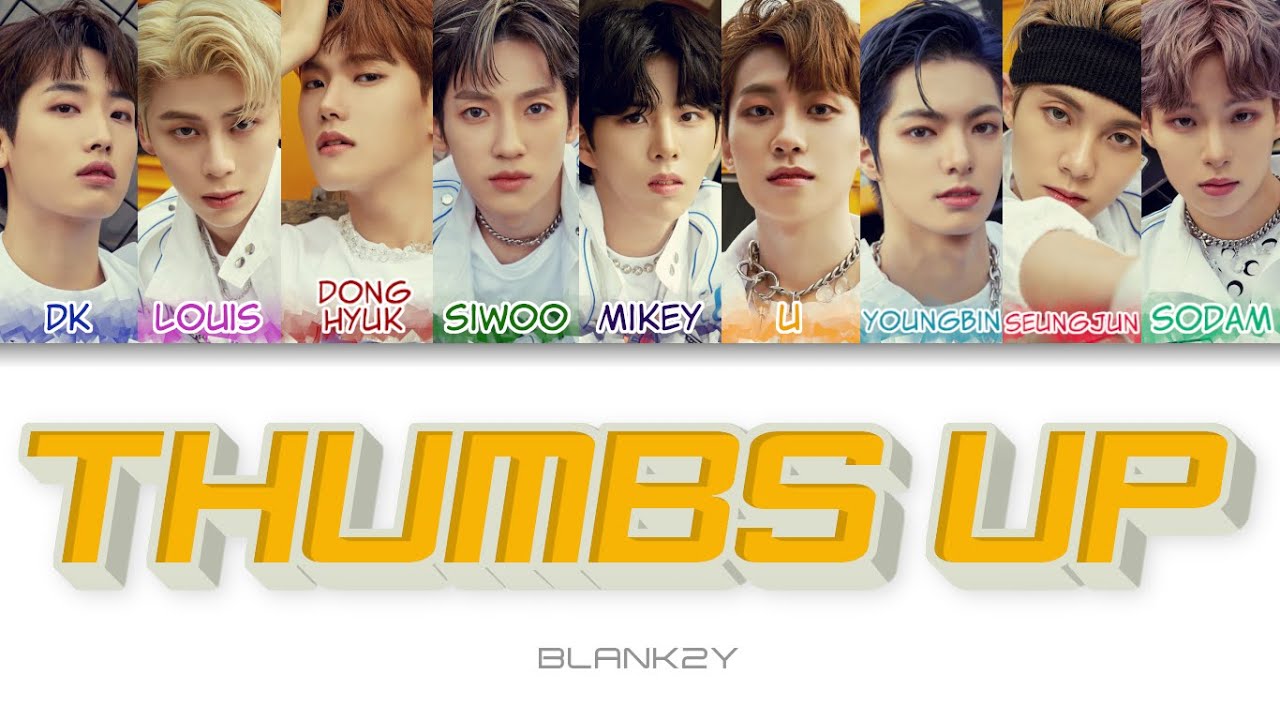 BLANK2Y(블랭키) - Thumbs Up Color Coded Lyrics (han/rom/eng)