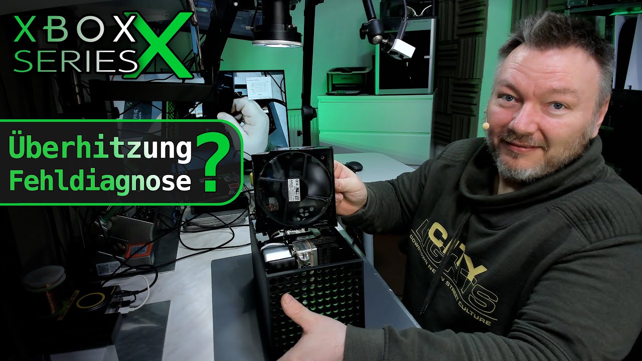 XBOX Series X überhitzt! Stimmt die Kunden Diagnose? | PCB Solder Berlin