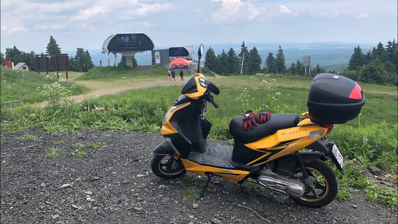 200 Km na 50cc skútru za odpoledne / KonMoto #30