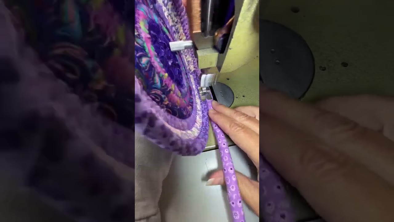 Purple basket #basket #diy #diycrafts #craft #sewingbasket #diysewing #myfavorite #sewing