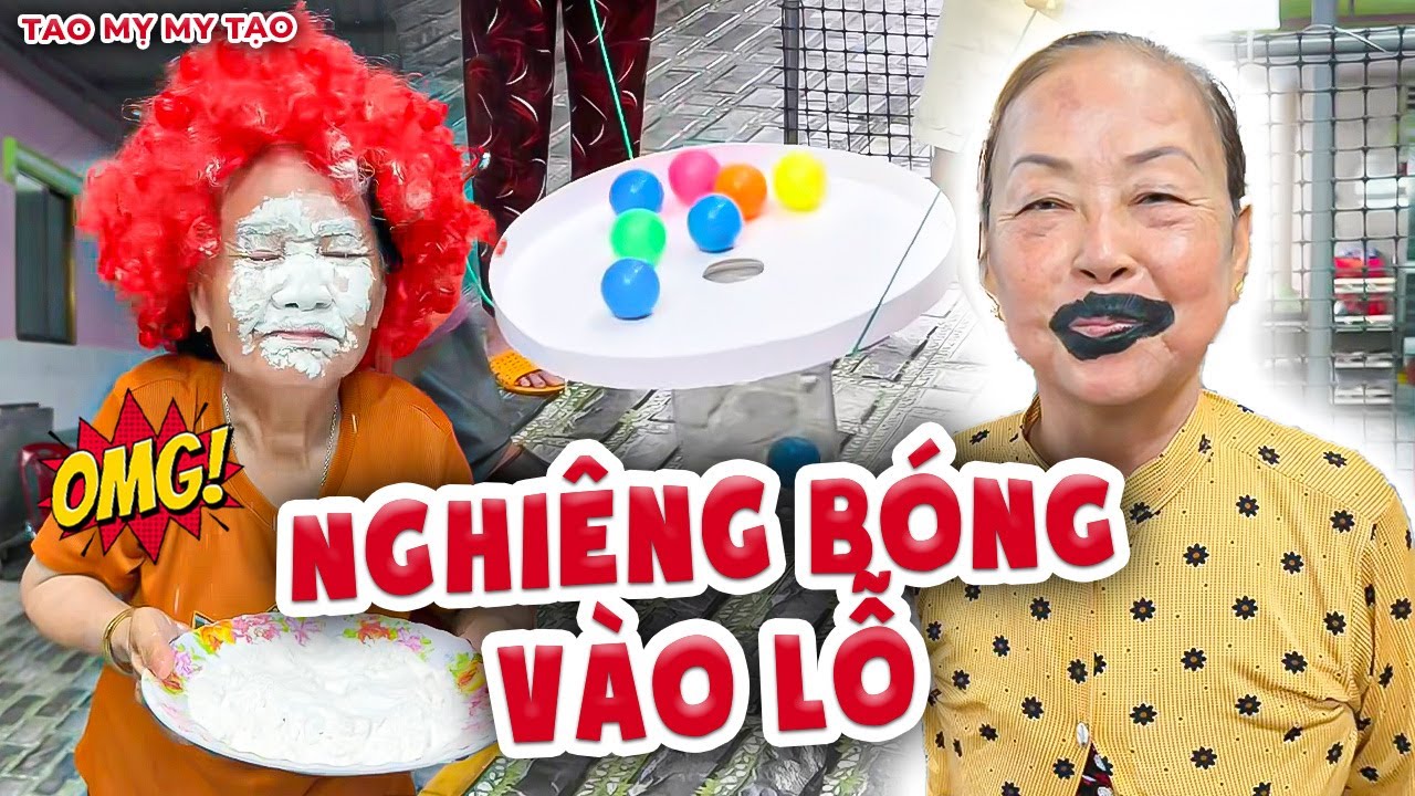 Trò Chơi Nghiêng Bóng Vào Lỗ Và Hình Phạt Cười Vỡ Bụng | Tao Mỵ My Tạo