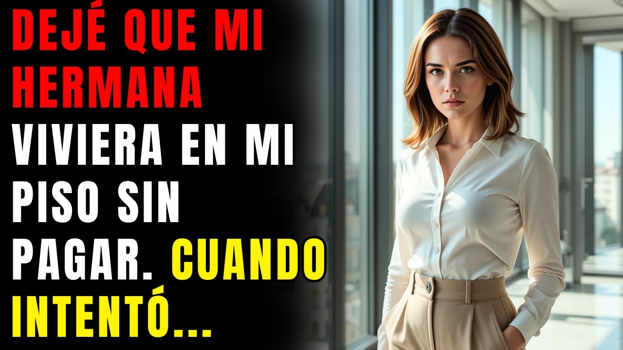 DEJÉ que mi HERMANA viviera en mi piso sin pagar. Cuando intentó alquilarlo en Airbnb, le recordé...