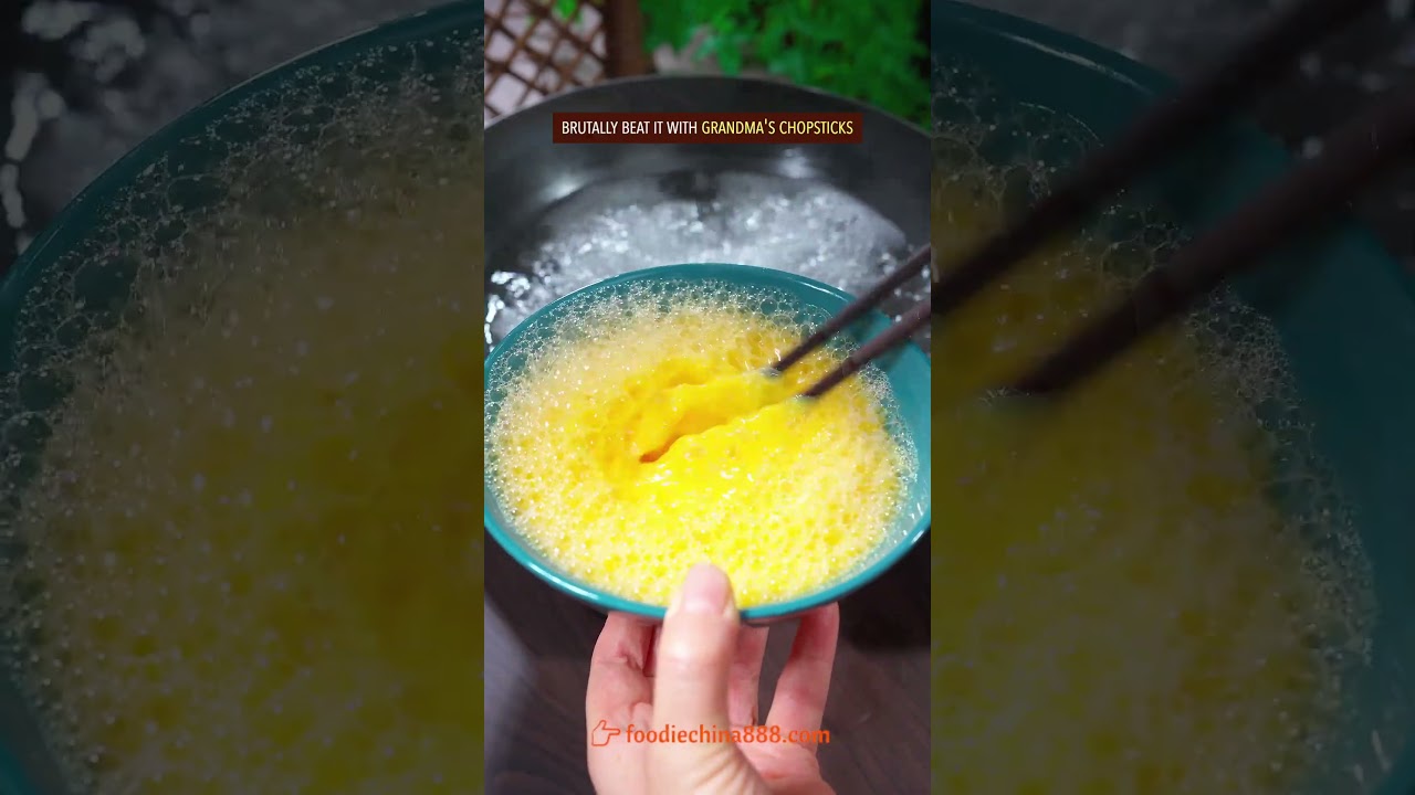 EASY CHINESE STEAMED EGGS RECIPE #recipe #cooking #chinesefood #egg #eggrecipe #steamedegg