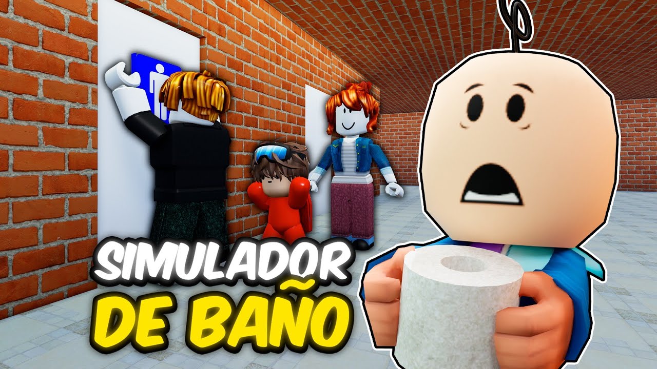 Симулятор ожидания в очереди в туалет для Roblox!! 🤨