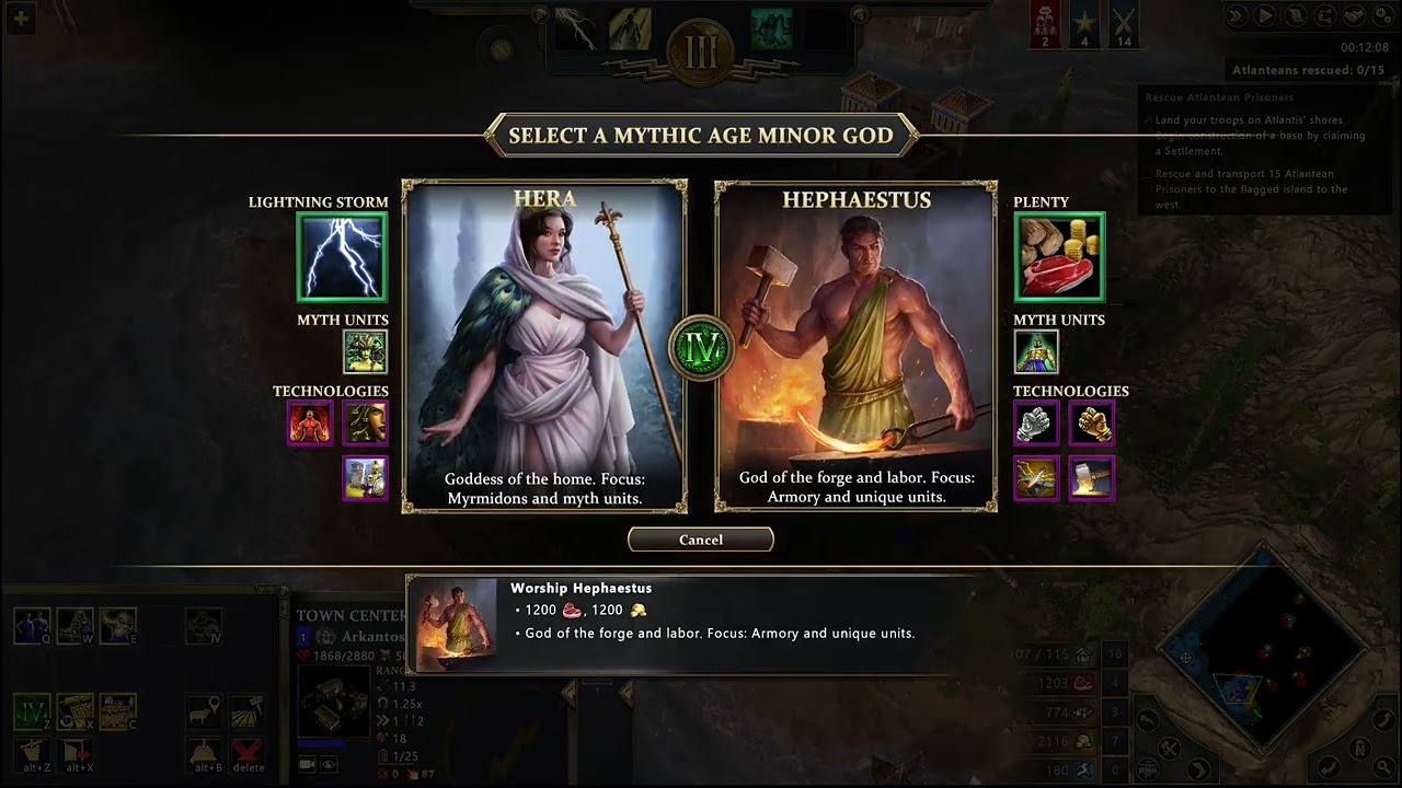 Age of Mythology Retold - Fall of the Trident - 31. Welcome Back (Ludicrous)