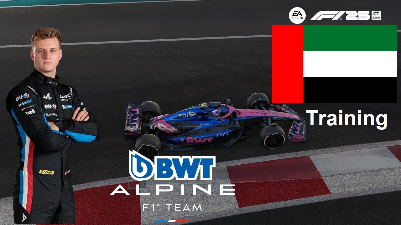 F1 25 Fahrerkarriere #70 Abu Dhabi Training