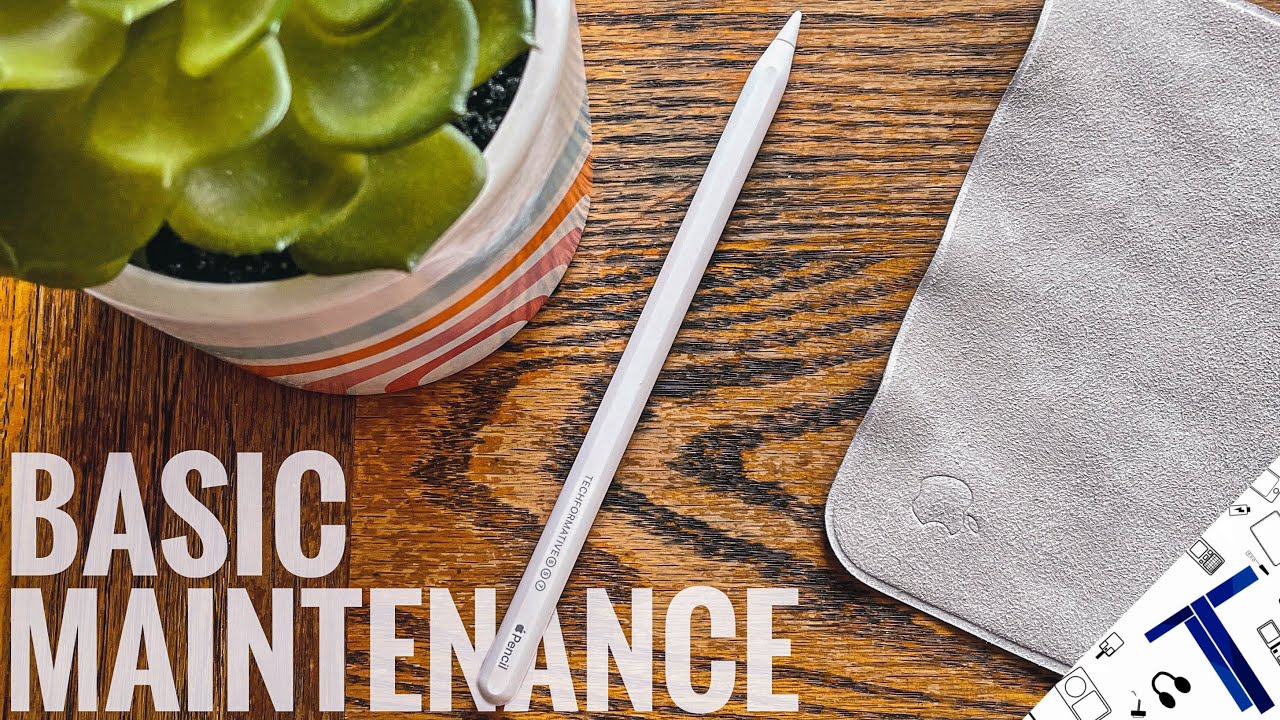 Apple Pencil Maintenance | How To Clean Apple Pencil | Apple Pencil Battery | Storage