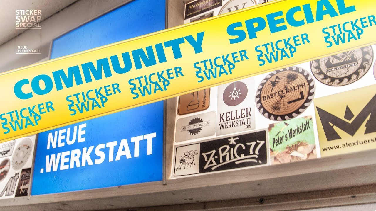 (1/3) LED Leuchtkasten selber bauen | STICKER SWAP COMMUNITY SPECIAL