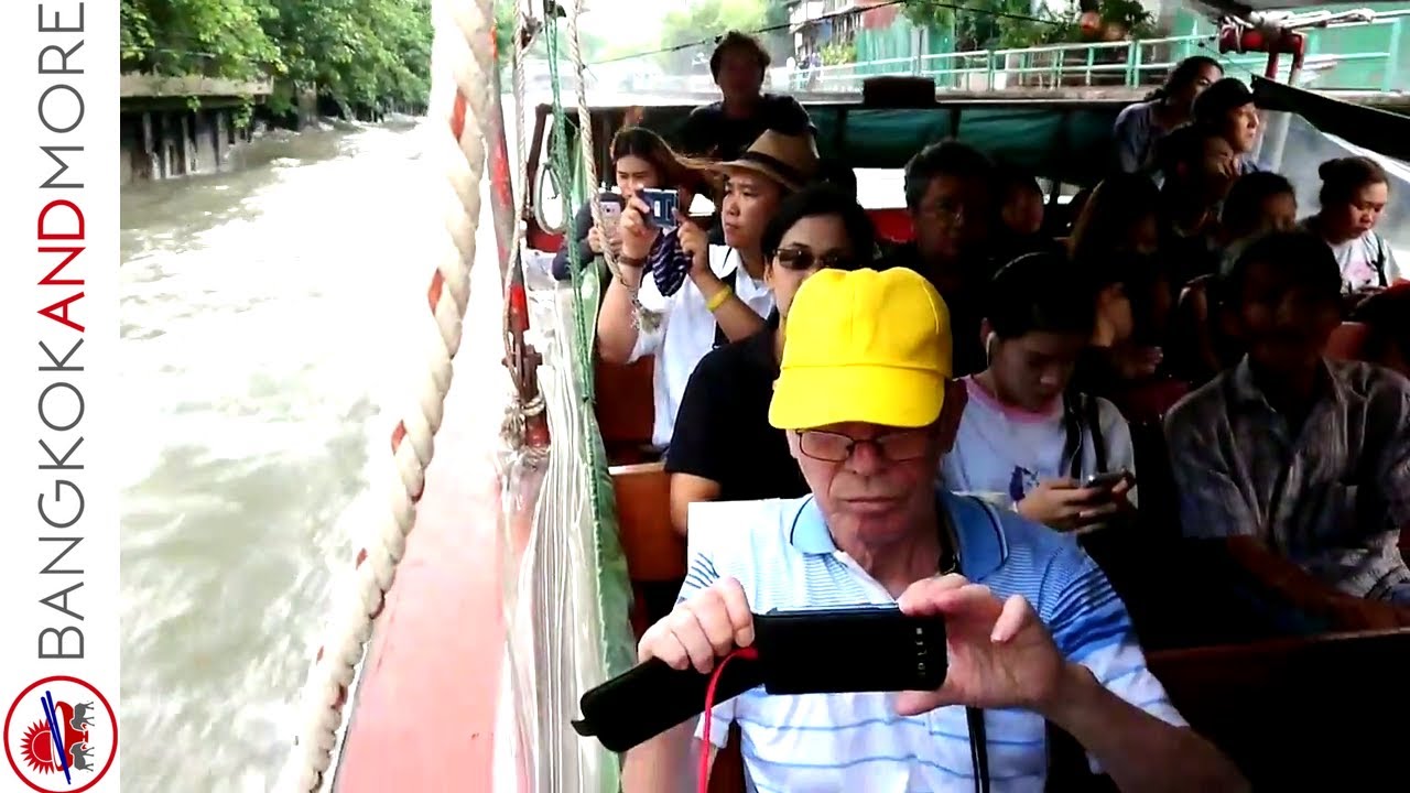 From Center Pier Pratunam to Panfa Leelard - A Boat Trip on Saen Saep Khlong Bangkok