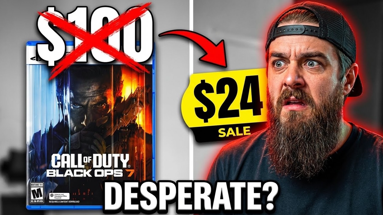 Black Ops 7 стоит 24 доллара, потому что игра умирает...