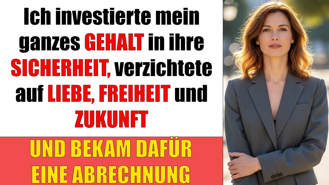 Meine familie nahm mein geld - dann sagte mein vater am tisch etwas, das alles veränderte
