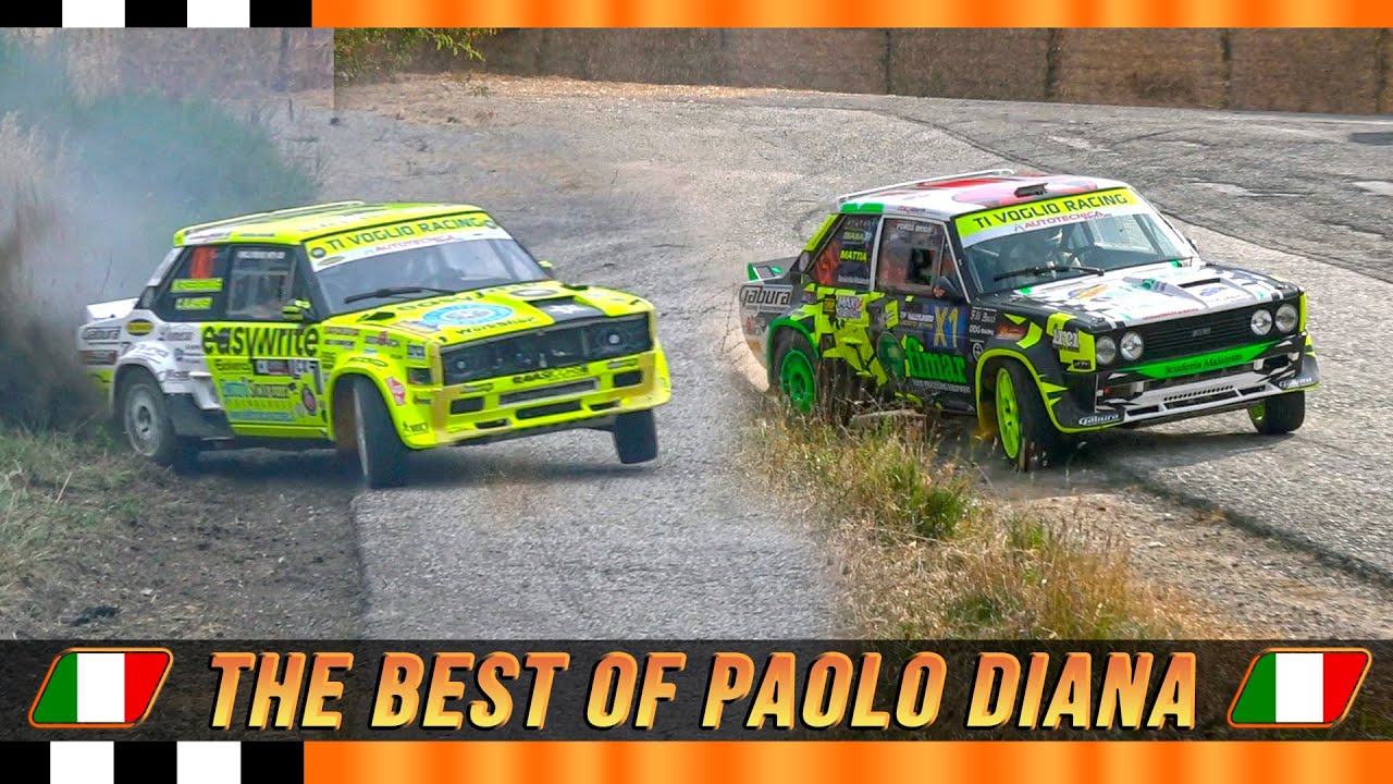 ⌚🔥🚗 THE BEST OF Paolo Diana  |  Fiat 131 Racing Proto ⌚🔥🚗