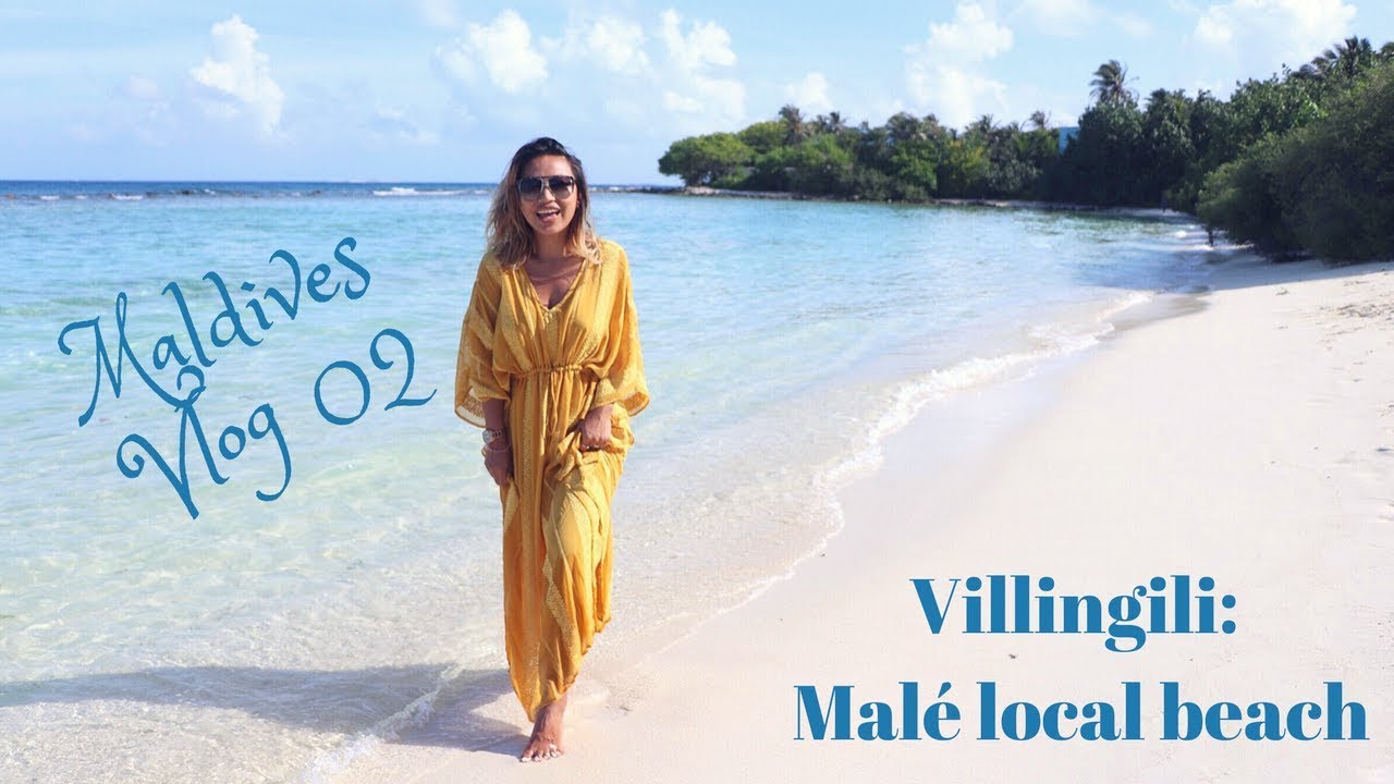 Maldives Vlog 02: Villingili, Malé local beach