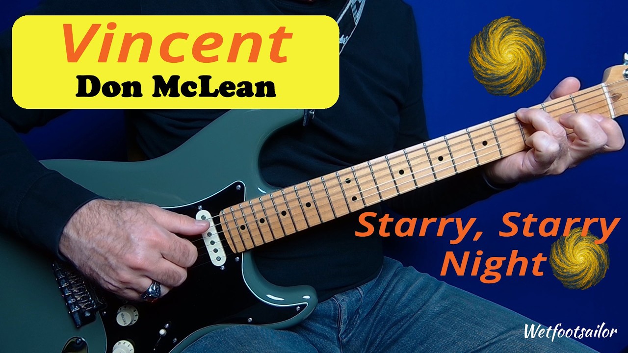 Vincent (Starry, Starry Night) DonMcLean - fingerstyle guitar