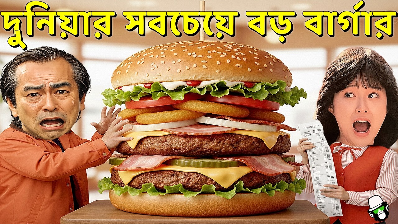Kaissa Funny Big Burger Order | Bangla Comedy Dubbing