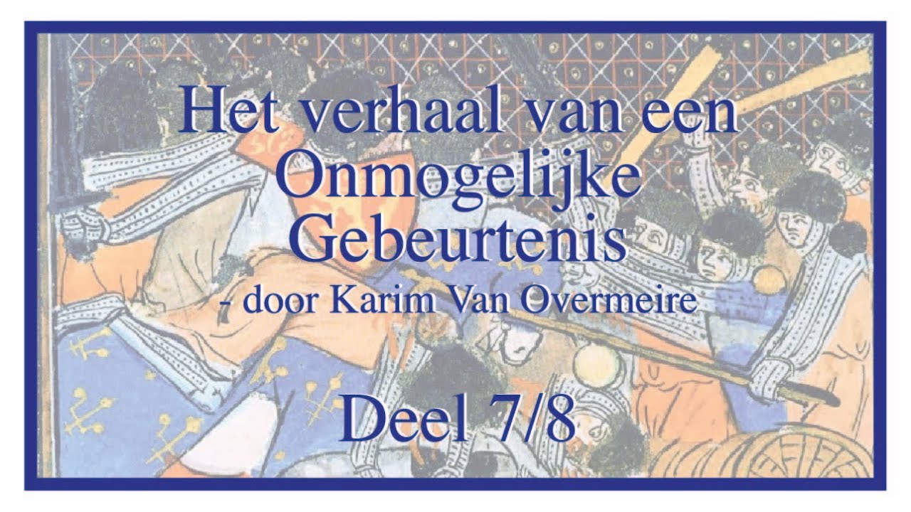 7/8 De Guldensporenslag - Karim Van Overmeire