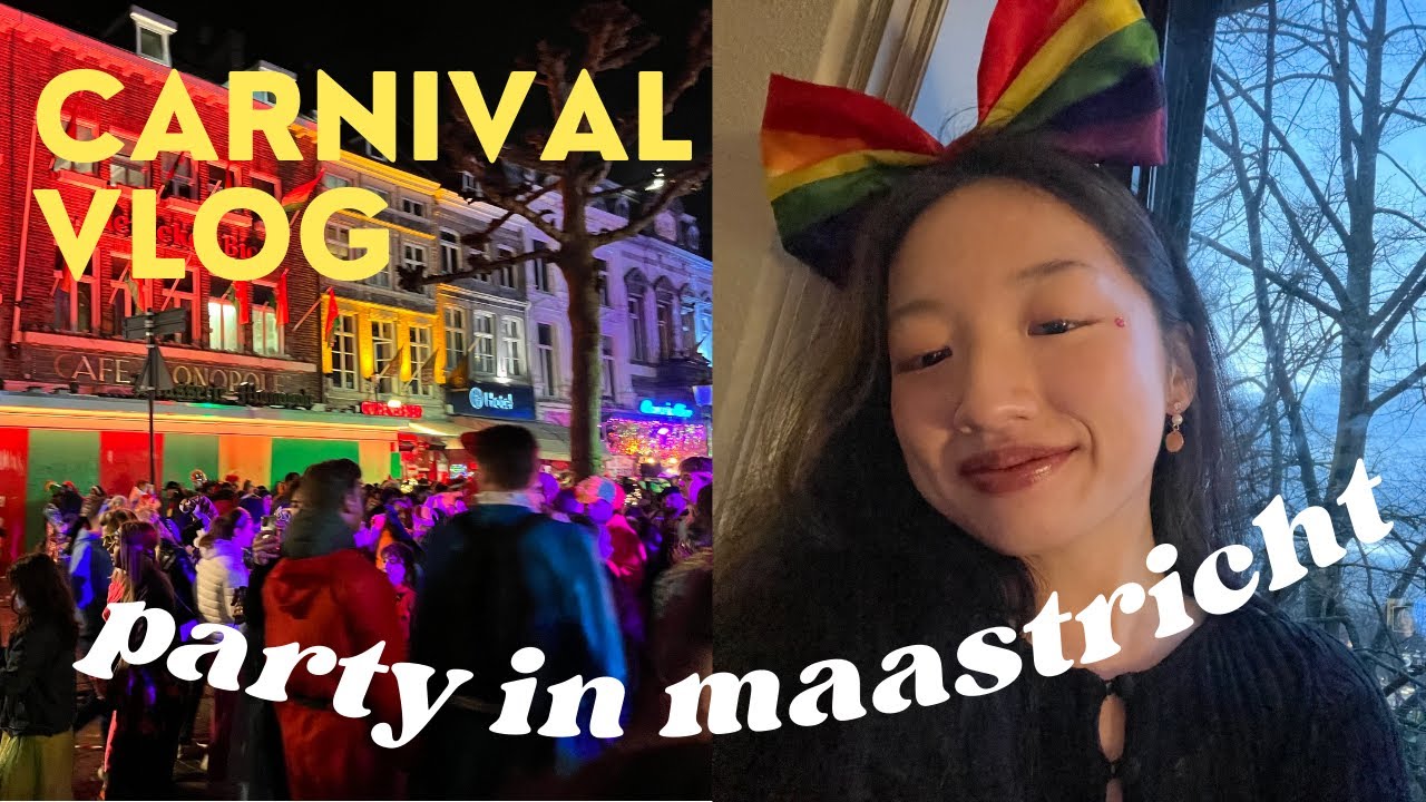 maastricht carnival vlog | what to do in maastricht carnival 2023 🍺 | carnival in the Netherlands