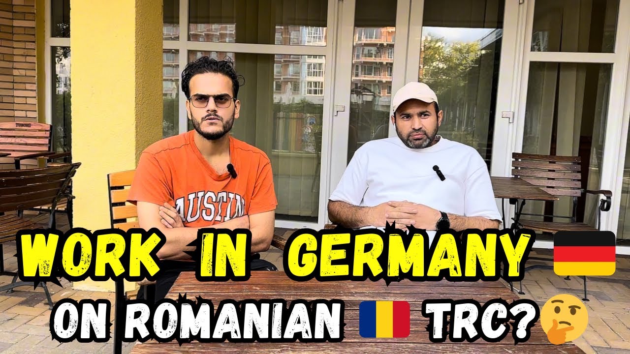 Romanian 🇷🇴 TRC Per Kia Germany Jaa Sakte Hain? Aur wahan ja ker kaisy kam kery .Full Guide