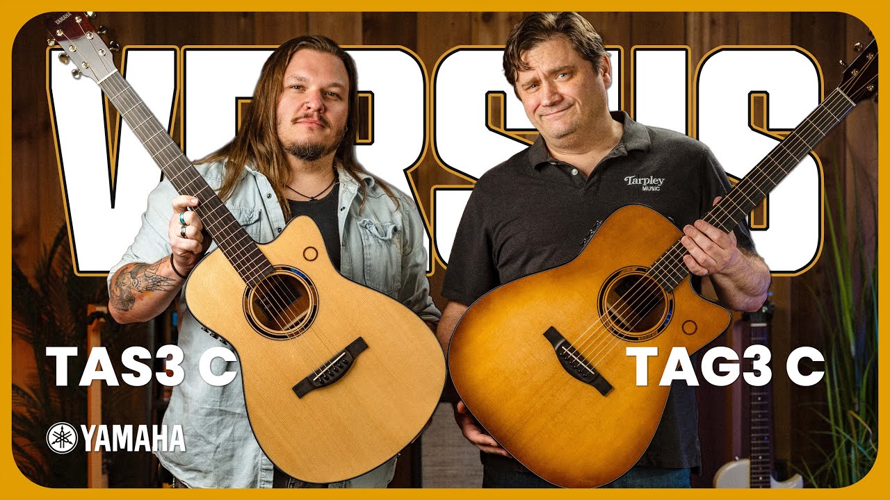 Yamaha TAS3 C VERSUS TAG3 C Acoustic Comparison. No Effects. - Which Do You Prefer?