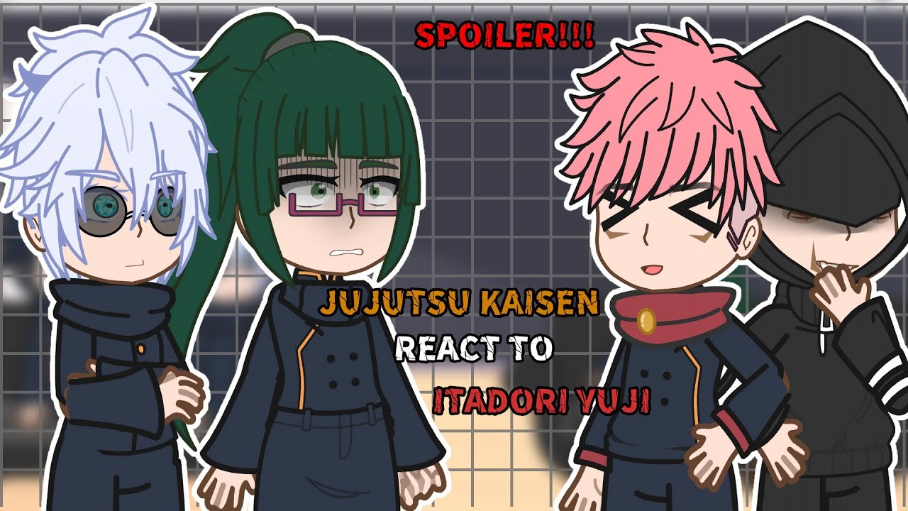 🥀 Jujutsu Kaisen react to Itadori Immortal Mojuro  Future Sukuna / Gacha React 🇧🇷🇺🇸