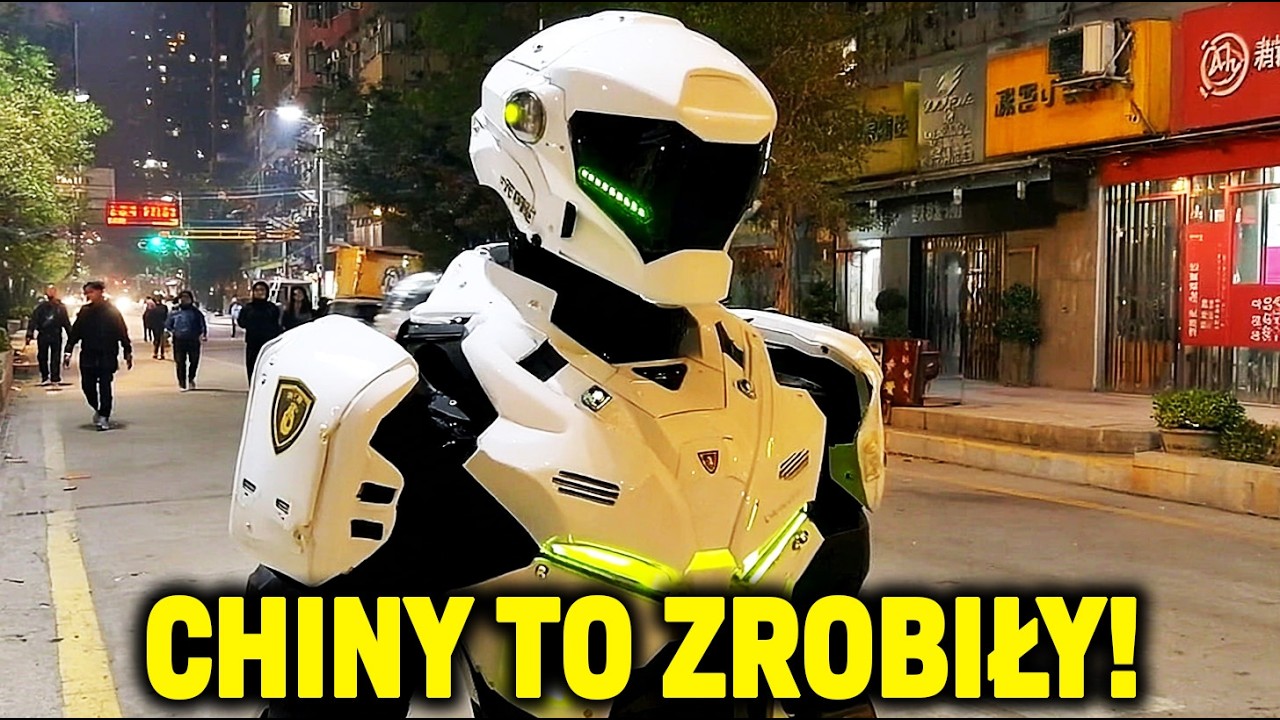 Chiński Robot Policjant Zmienia Zasady Gry. Przyszłość Już Tu